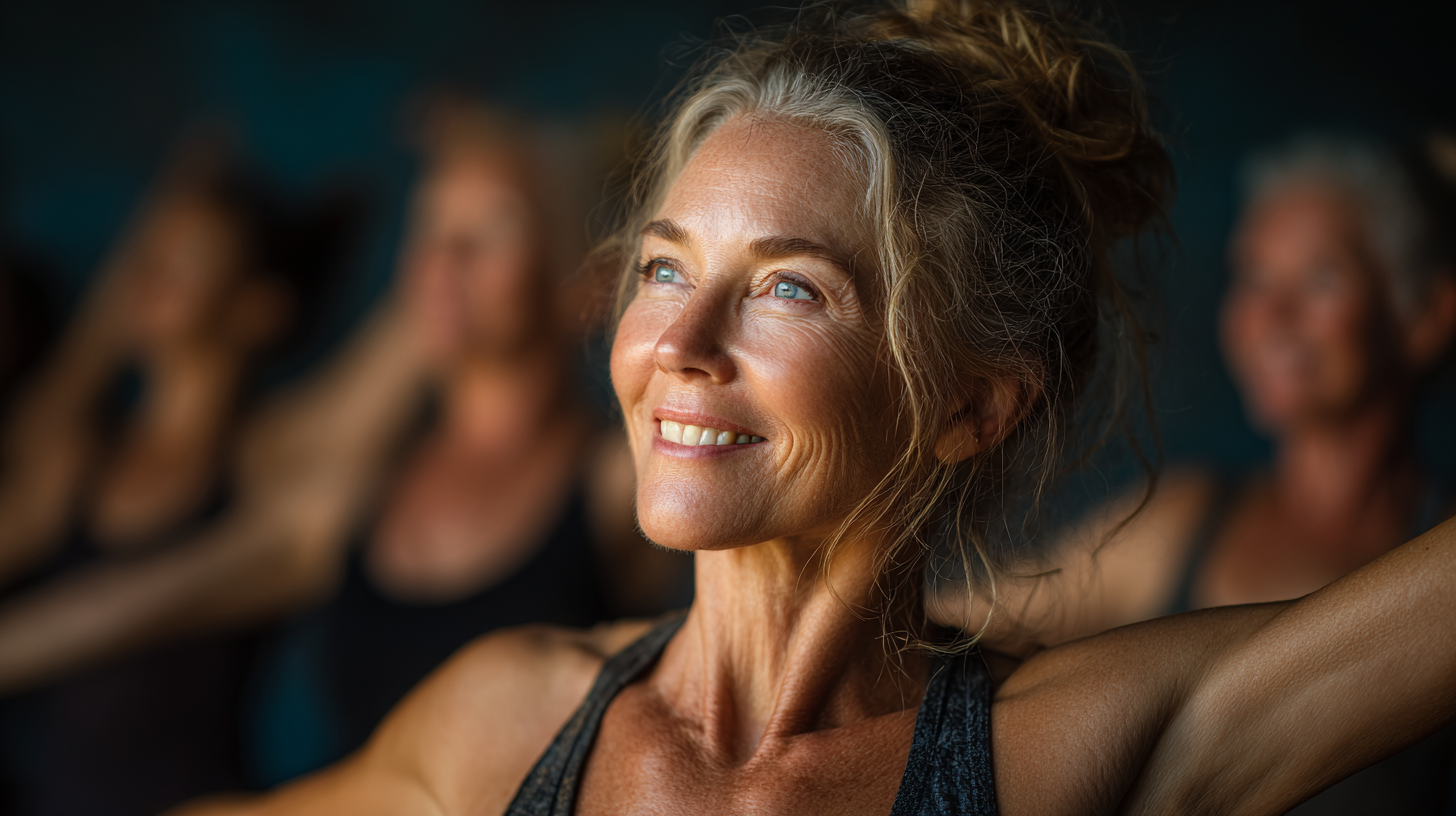 Група старших людей демонструє результати тренувань